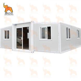 集装箱板房带装修住人移动膨胀可拓展双翼折叠房集成房屋蝴蝶箱房
