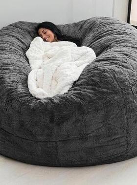 懒人沙发豆包人造毛皮豆袋豆豆沙发可5FT6FT7FT直销