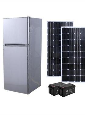 供118L太阳能直流冰箱压缩机车载冰箱12V-24V