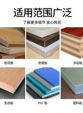 斜直一体机9度工+45度型手动梯形封MCM边机木机械免拉手小斜0边