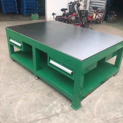 钢板工作台模具装配修理维修桌钳工工作台重型飞模台实训工作台