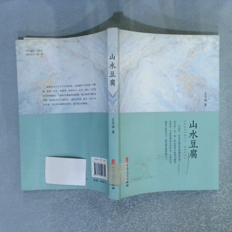 正版二手实拍山水豆腐王月山9787520516822中国文史出版社