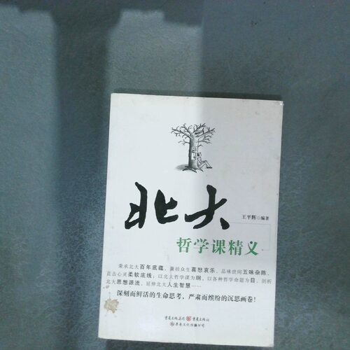 正版二手实拍北大哲学课精义王平辉9787229078621重庆出版社