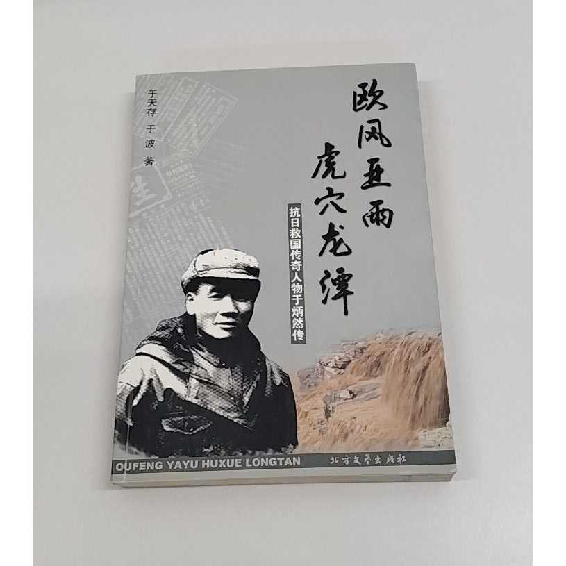 正版二手实拍欧风亚雨虎穴龙潭(抗日救国传奇人物于炳然传)于天存 于波9787531720713北方文艺出版社
