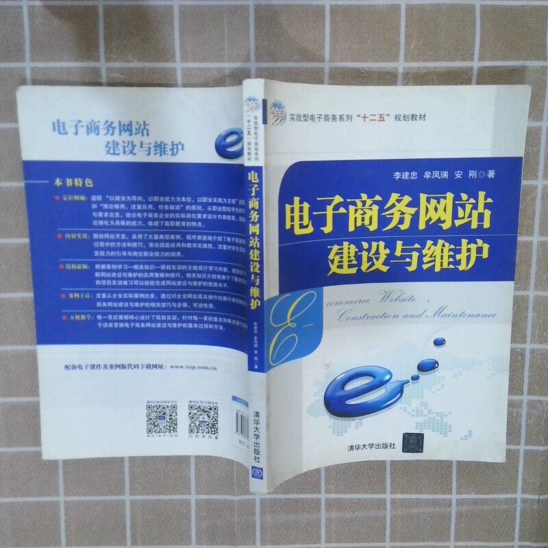 正版二手实拍电子商务建设与维护 实战型电子商务系列 十二五 规划教材李建忠，牟凤瑞，安刚 著9787302339564清华大学