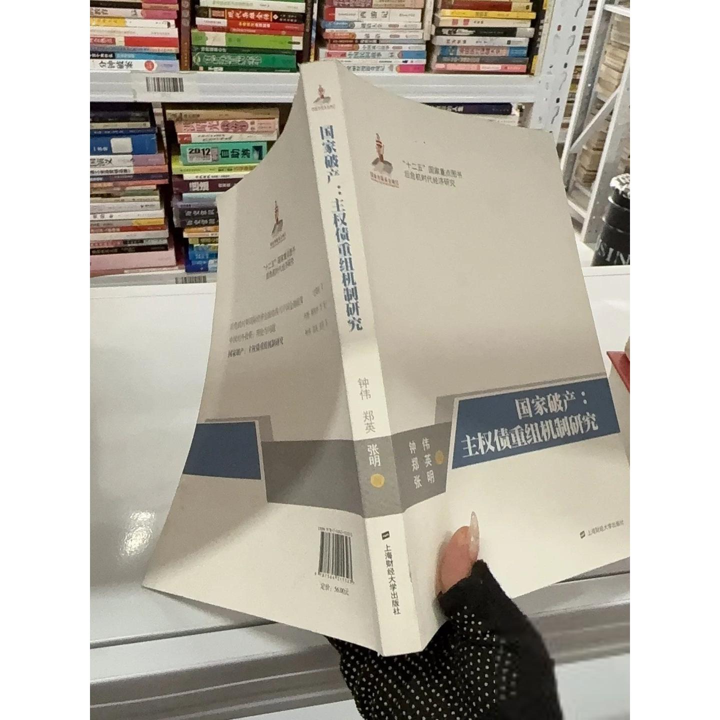 正版二手实拍破产:主权债重组机制研究钟伟、郑英、张明 著9787564215323上海财经大学出版社