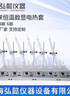 ZNHW-DL型智能恒温两联四联六孔数显电热套50-1000ml实验室加热