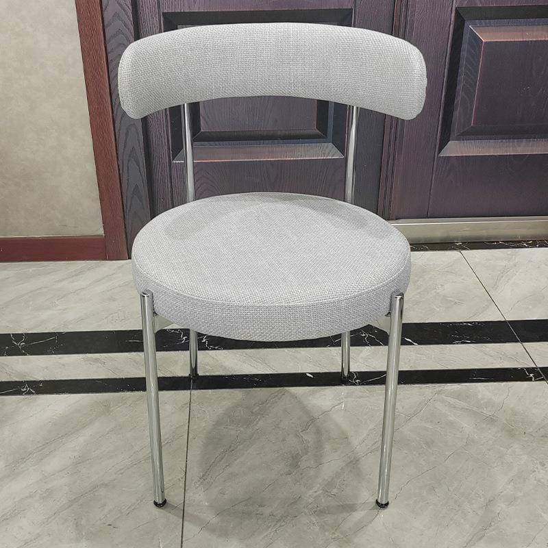 凳子灰色餐椅网红设计师小户型家用餐椅卧室椅子化妆椅靠背椅,电子元器件市场,其它元器件,淘宝优惠券,粉丝福利购,淘宝优惠卷