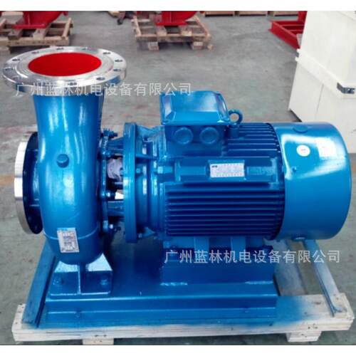 供应卧式管道泵ISWR80-100I锅炉热水循环泵5.5KW卧式热水管道泵