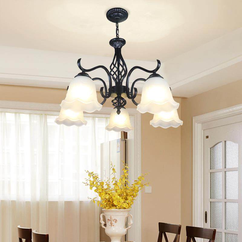 my客厅灯吊灯美式简约风格卧室灯餐厅书房艺术灯具现代店铺简欧新