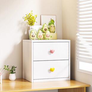 钢制斗柜抽屉式防尘储物柜家用卧室桌面收纳柜铁皮柜办公室整理柜