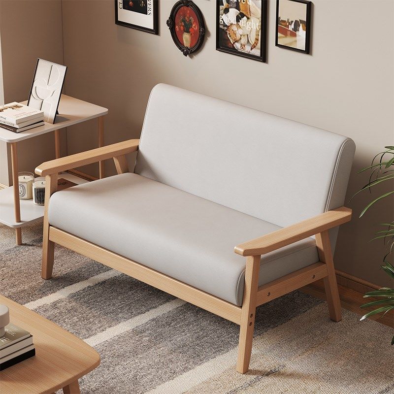 北欧单人位沙发椅子客厅阳台w单椅居家休闲阅读双人椅小尺寸休息