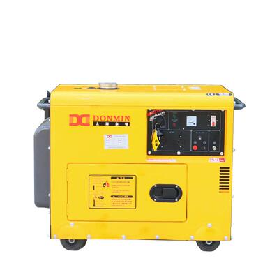 东明DONMIN三相5KW便携式柴油低噪音发电机组SD6500LE/3
