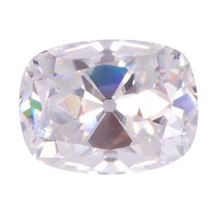 梧州直供肥方老欧切莫桑石0.5克-4克拉裸石戒面主石珠宝镶嵌