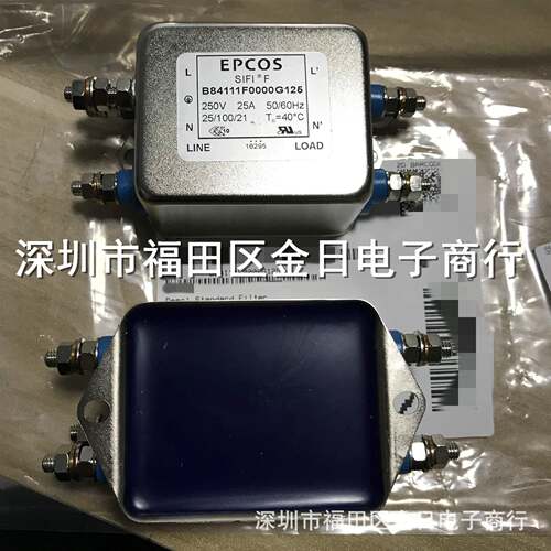 电源线滤波器B84111F0000G125250volts25A0.369mA芯片元器件