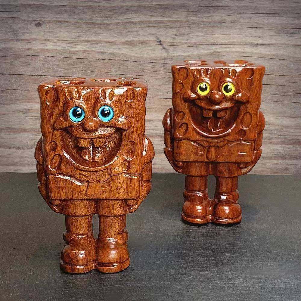 老挝黄花梨海绵宝宝潮流创意木雕工艺品车摆件送礼佳品,农用物资,其他肥料,淘宝优惠券,粉丝福利购,淘宝优惠卷