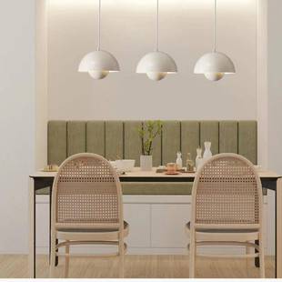 全光谱可升降悬停卧室床头VP1花苞吊灯法式 奶油风餐厅岛台玄关灯