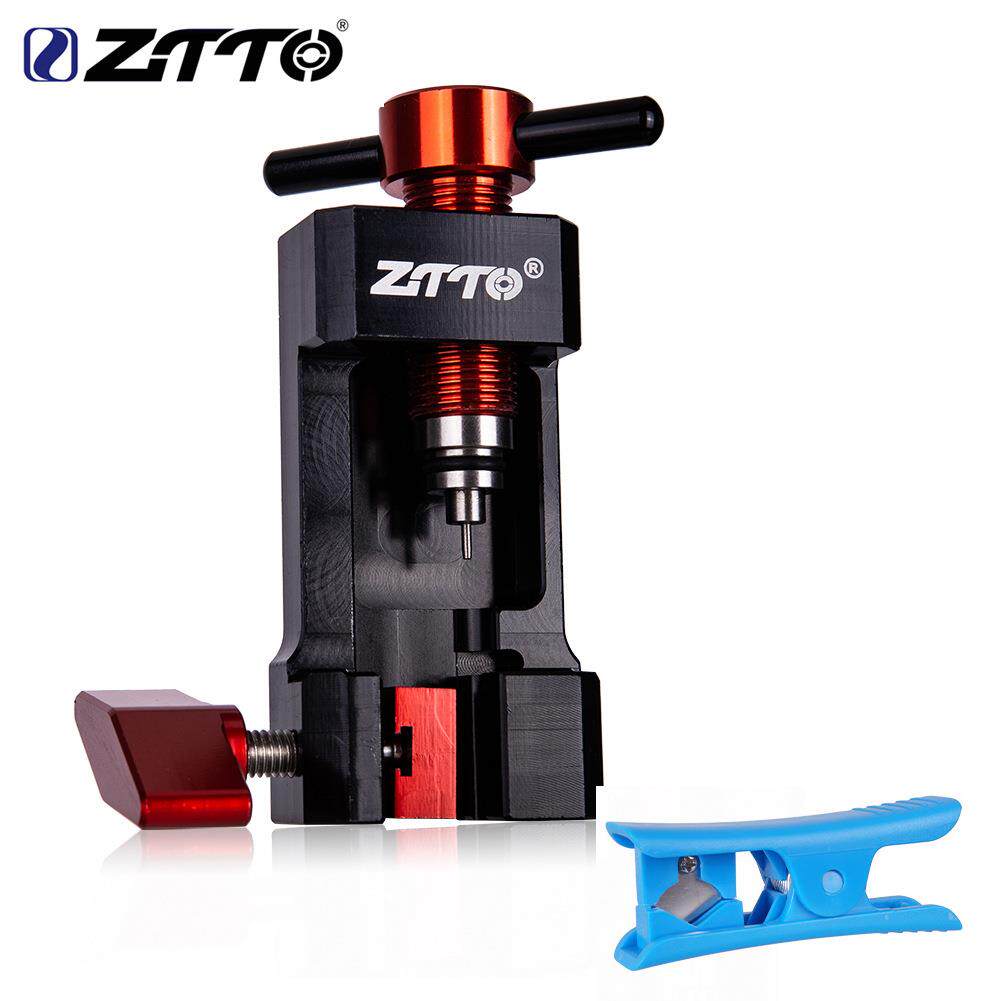 自行车油针压入工具油刹顶入工具五线体橄榄头油管截管安装工具