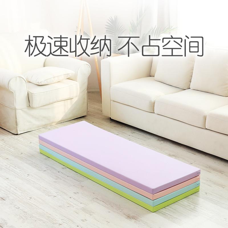 宝宝PU爬行垫加厚4cm婴儿童爬爬垫客厅家用折叠拼接儿童游戏地垫图片