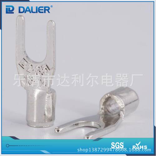 现货供应叉形裸端头SNBL2-3.5接线端子冷压端子连接器