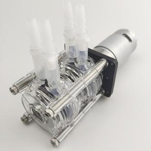 双头大流量防腐蚀蠕动泵真空泵强吸力泵自吸泵粘稠泵500ml/min*2