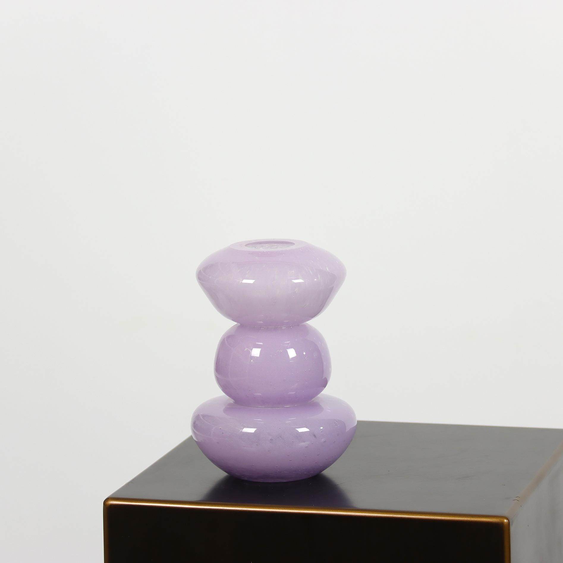 葫芦中古玻璃花瓶高级瓷粉艺术餐桌插花装饰客厅摆件鲜花玻璃花器,机械设备,其他机械设备,淘宝优惠券,粉丝福利购,淘宝优惠卷