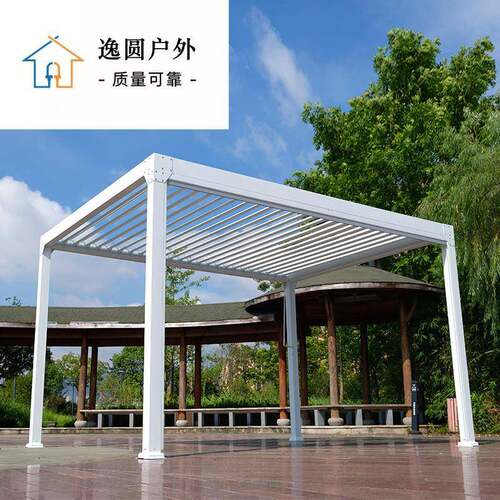 户外葡萄架凉亭庭院别墅花园新中式现代室外露天遮雨棚秋千亭子