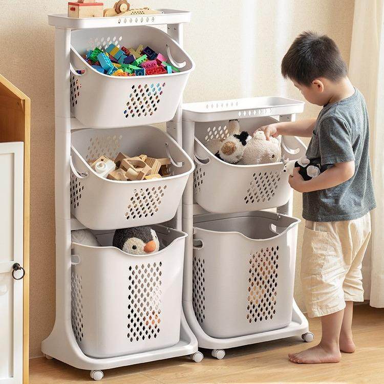 儿童玩具收纳筐小推车置物架家用落地多层宝宝积木玩偶整理储物架,纺织面料/辅料/配套,纺织机械配件,淘宝优惠券,粉丝福利购,淘宝优惠卷