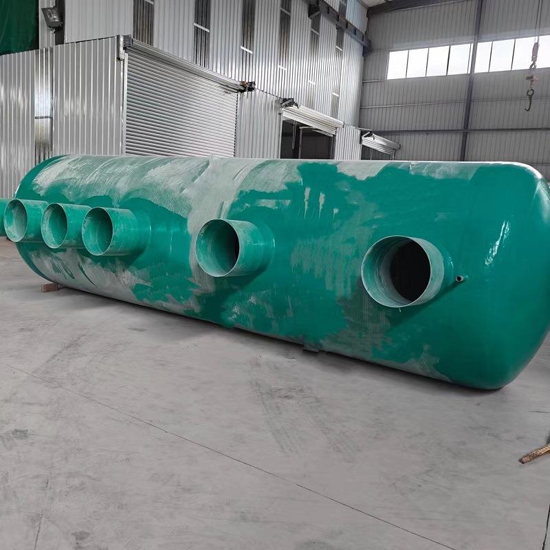 玻璃钢一体化污水处理设备微动力农村工业污水处理整套设备