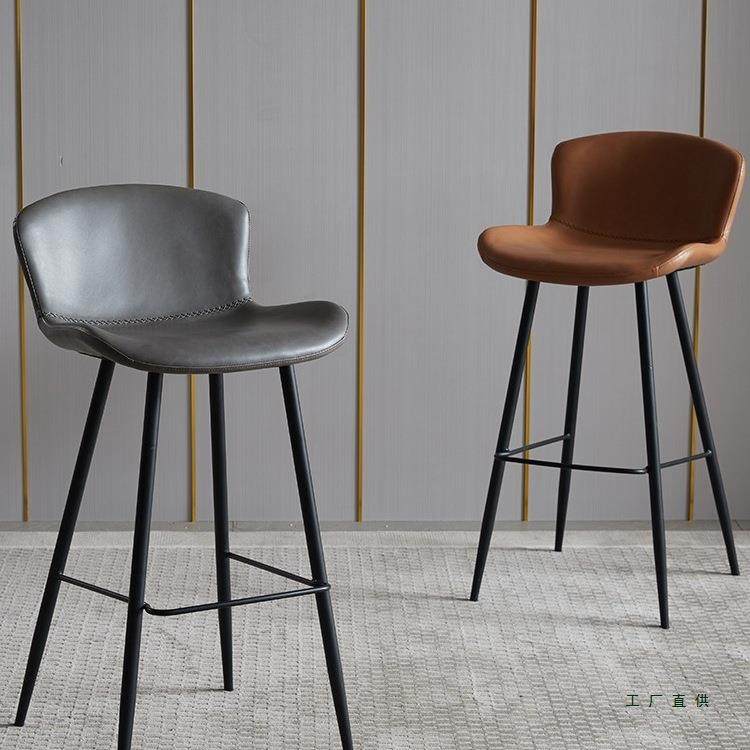 吧台椅家用高脚凳现代简约靠背吧台凳前台椅餐厅创意休闲酒吧椅子,纺织面料/辅料/配套,纺织机械配件,淘宝优惠券,粉丝福利购,淘宝优惠卷