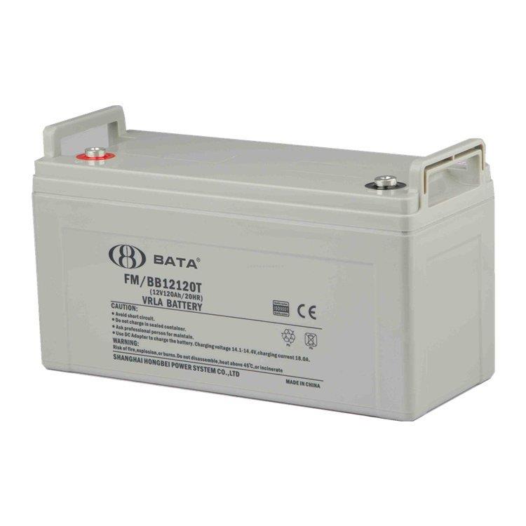 BATA鸿贝通信机柜专用蓄电池FM/BB12120T12V120AH/20HR免补水