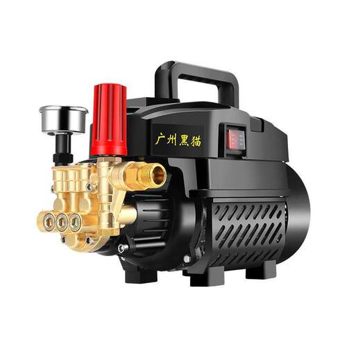 黑猫高压洗车机220V全自动家用清洗机洗车神器水枪便携式刷车水泵