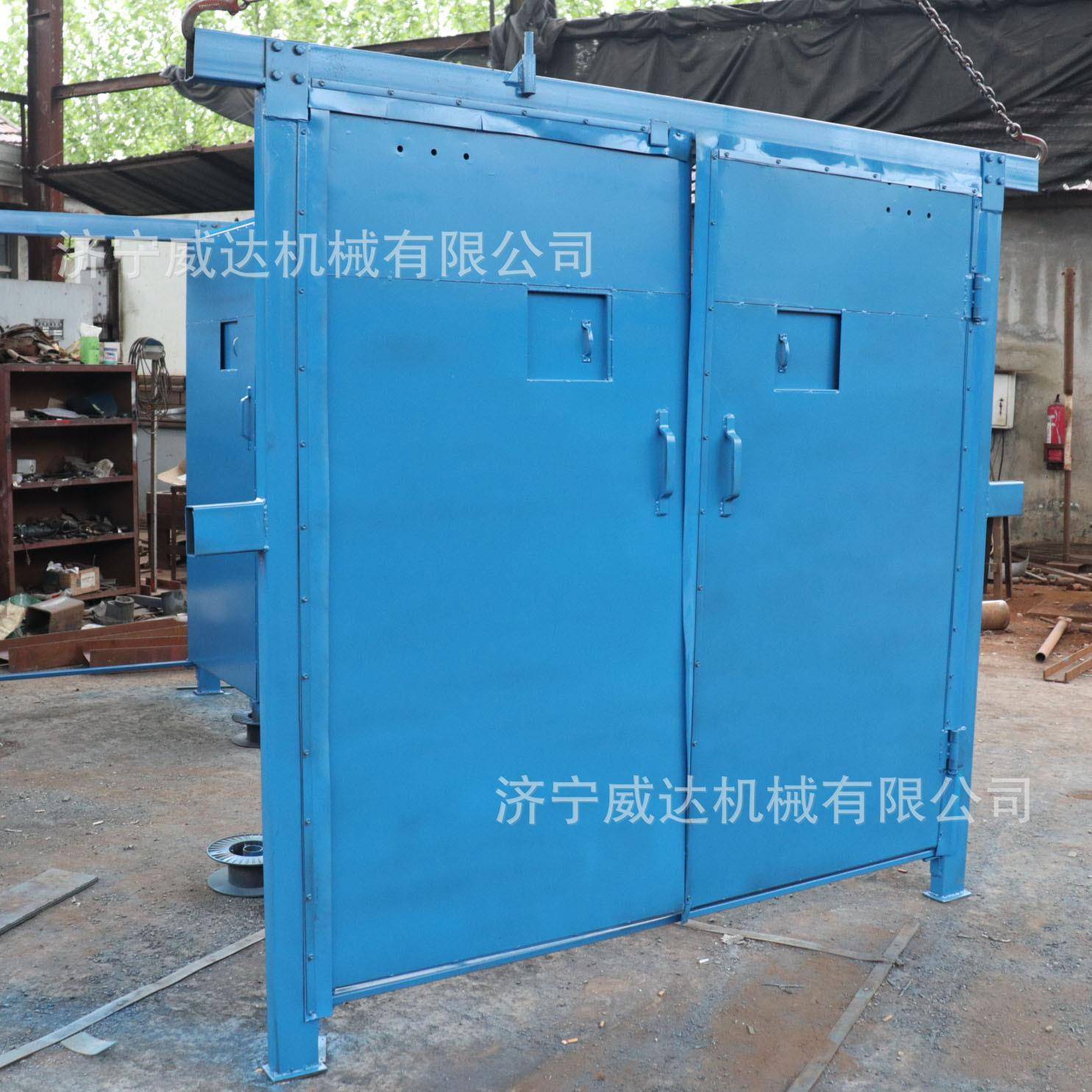 矿用全自动无压风门避难硐室门井下防水密闭门防火栅栏两用门