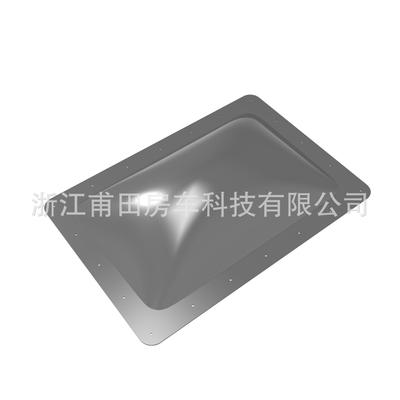 房车天窗长14inch宽22inch房车车顶透光塑料盖白色房车盖
