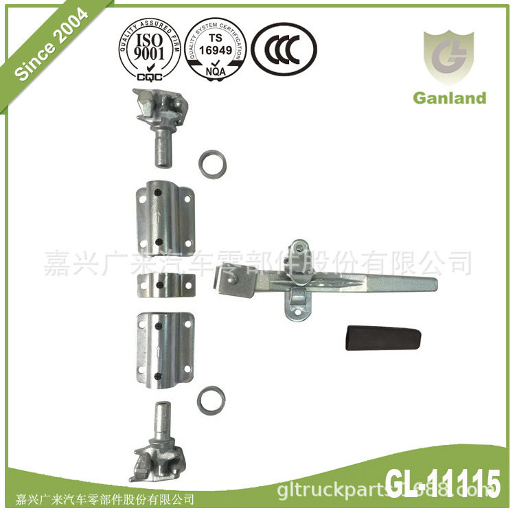 GL-11115集装箱34MM门锁车厢铁镀锌锁具一寸锁杆配件货箱配件