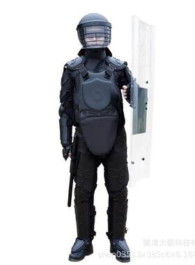 直销防护盔甲服防爆服硬质全身防护铠甲盔甲服狐狸LOGO