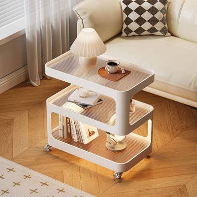 沙发边几轻奢高级感2025新款客厅可移动茶几小桌子床头小推车边几