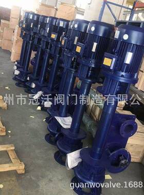 YW型无堵塞液下排污泵不锈钢防爆液下排污泵立式污水提升长杆泵