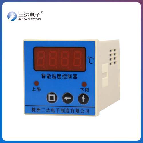 三达SD-WK100智能温湿度控制器面板式和导轨式安装用于开关柜内