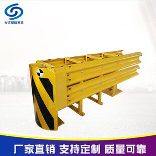 公路匝道路口隧道口减震缓冲预应力防撞护栏高速公路可导向防撞垫