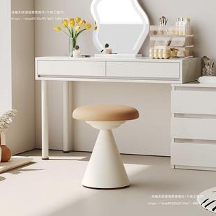 化妆凳极简梳妆台凳子女生现代简约轻奢感主卧室化妆椅子矮凳