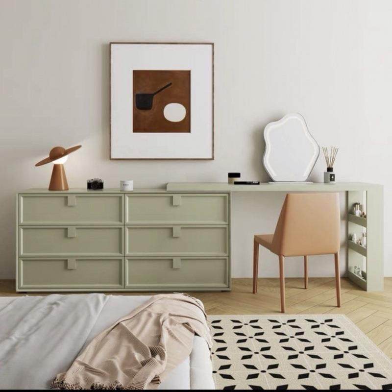 六斗柜梳妆台一体奶油风实木化妆桌卧室现代简约收纳柜转角台,节庆用品/礼品,新娘配件,淘宝优惠券,粉丝福利购,淘宝优惠卷