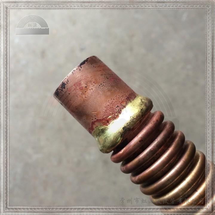 锡磷青铜波纹管全铜环形波波纹管软管铜波纹软管焊接紫铜接管