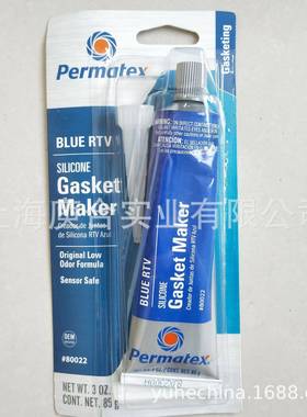 现货供应！原装进口Permatex80022/6BR蓝色法兰密封硅橡胶