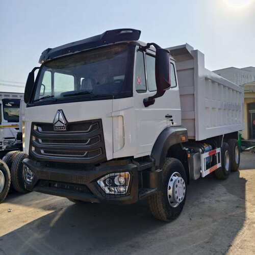 出口非洲重汽豪沃6X4工程自卸车371马力翻斗车工程自卸车