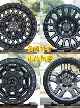 黑犀牛越野轮毂牧马人普拉多坦克300帕杰罗FJ陆巡哈佛H9途乐BJ40