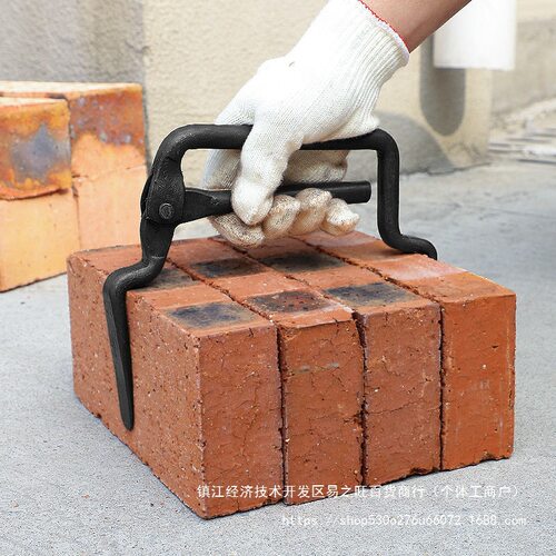 砖夹子红砖钳子大号加粗大力可调多功能搬砖神器钳工具提砖夹