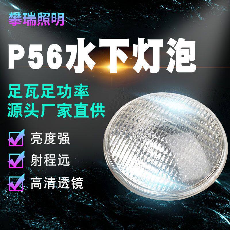 PAR5612V300W水下灯泡泳池灯观景灯泡水池灯防水灯泡批发生产图片