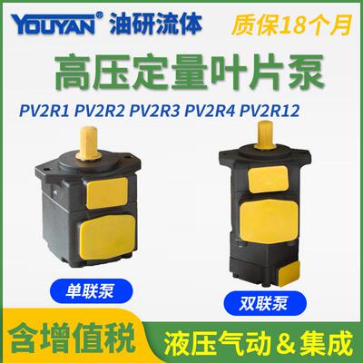 PV2R2-33PV2R32431液压1213叶片泵PV2R1-8/10/12/14/17/19/23