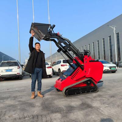 外贸直销迷你滑移装载机Skidsteerloader履带式站驾柴油铲车
